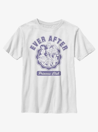 Disney Princess Club Collegiate Ever After Youth T-Shirt