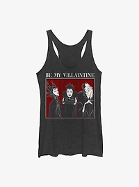 Disney Villains Be My Villaintine Womens Tank Top
