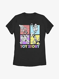 Disney Pixar Toy Story Blocks Womens T-Shirt