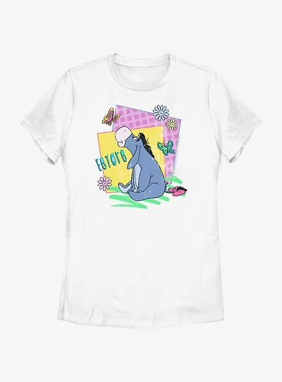 Disney Winnie The Pooh 90s Eeyore Womens T-Shirt