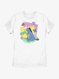 Disney Winnie The Pooh 90s Eeyore Womens T-Shirt