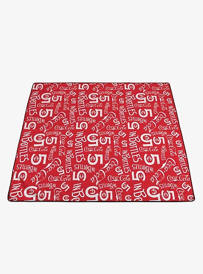 Coca-Cola In Bottles Impresa Picnic Blanket