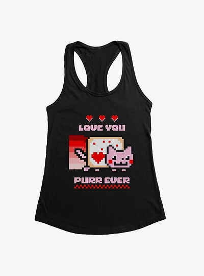 Nyan Cat Love You Purr Ever Girls Tank