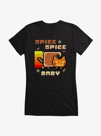 Nyan Cat Spice Spice Baby Girls T-Shirt