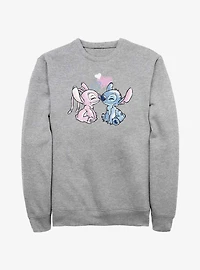 Disney Lilo & Stitch Angel Loves Sweatshirt