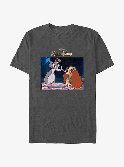 Disney Lady and the Tramp Share Spaghetti T-Shirt