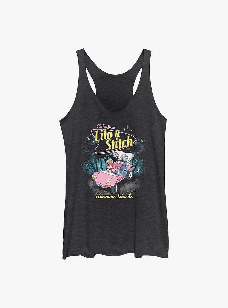 Disney Lilo & Stitch Aloha From Hawaiian Islands Girls Tank
