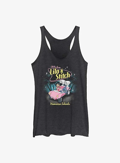 Disney Lilo & Stitch Aloha From Hawaiian Islands Girls Tank