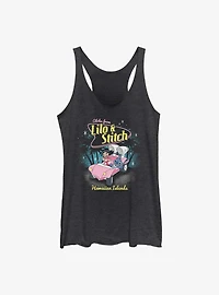 Disney Lilo & Stitch Aloha From Hawaiian Islands Girls Tank