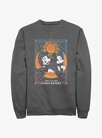 Disney Mickey Mouse & Minnie The Future Looks Bright Astrology Sweatshirt