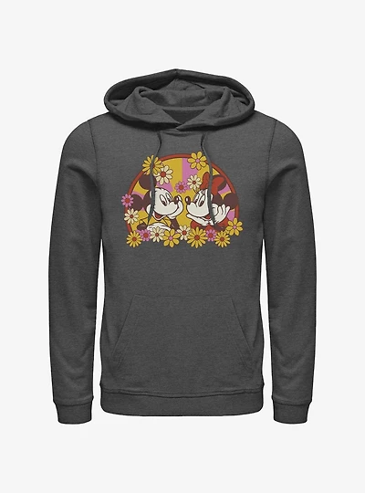 Disney Mickey Mouse & Minnie Spring Bloom Hoodie