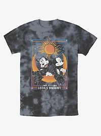 Disney Mickey Mouse & Minnie Mouse The Future Looks Bright Astrology Tie-Dye T-Shirt