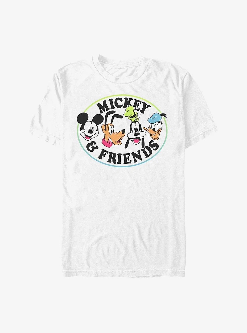 Disney Mickey Mouse & Friends Heads Up T-Shirt