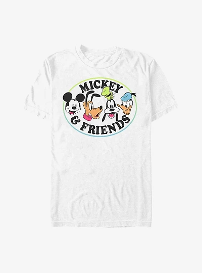 Disney Mickey Mouse & Friends Heads Up T-Shirt