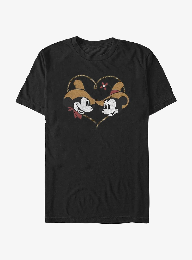 Disney Mickey Mouse & Minnie Mouse Western Sweethearts T-Shirt