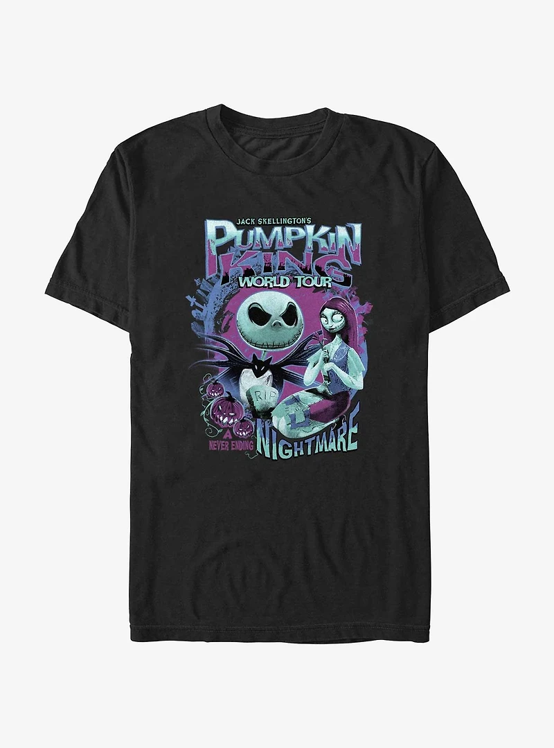 The Nightmare Before Christmas Pumpkin King World Tour T-Shirt