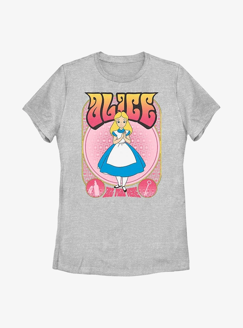 Disney Alice Wonderland Gig Womens T-Shirt