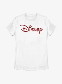 Disney Channel Christmas Logo Womens T-Shirt