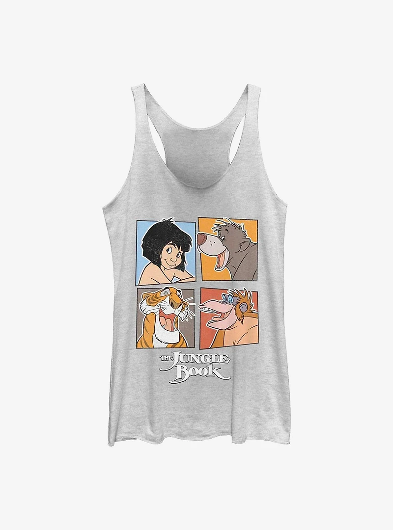 Disney the Jungle Book Faces of Womens Tank Top