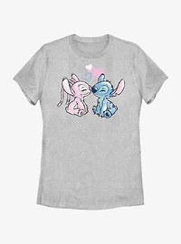Disney Lilo & Stitch Angel Loves Womens T-Shirt