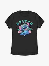 Disney Lilo & Stitch Flower Child Womens T-Shirt