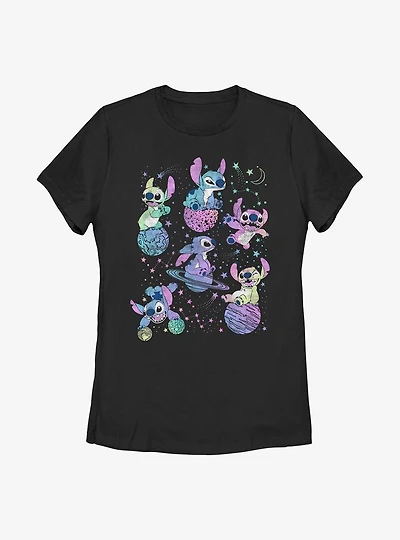 Disney Lilo & Stitch Planetary Womens T-Shirt