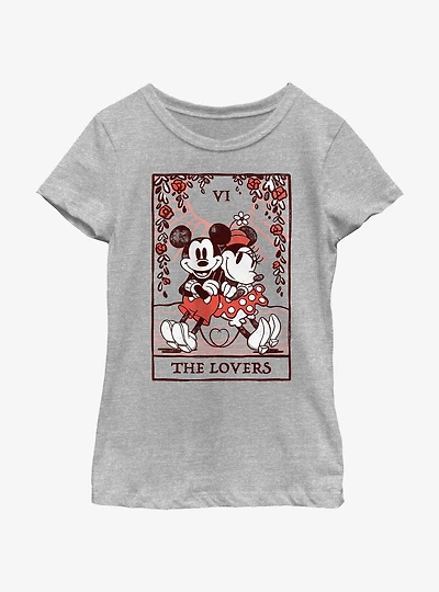 Disney Mickey Mouse The Lovers Youth Girls T-Shirt