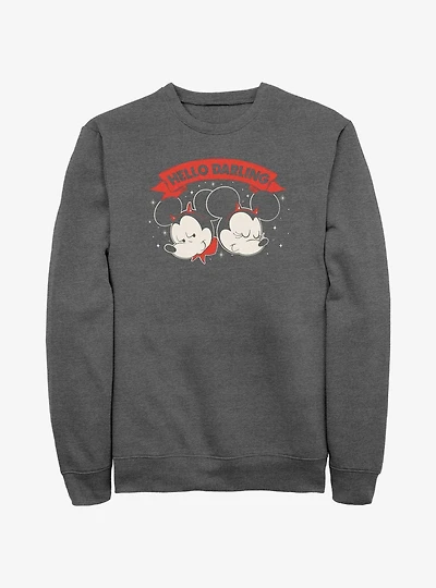 Disney Mickey Mouse Hello Darling Sweatshirt