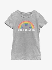 Disney Mickey Mouse Love Is Youth Girls T-Shirt