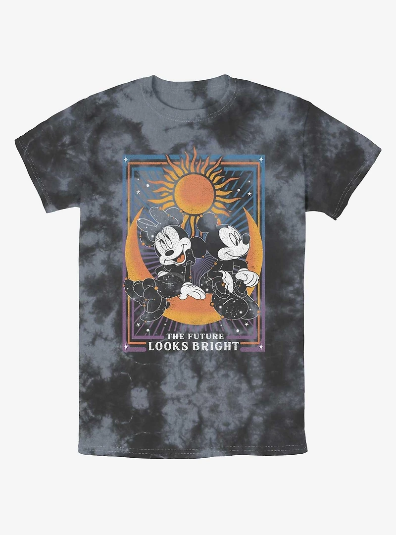 Disney Mickey Mouse The Future Looks Bright Tie-Dye T-Shirt