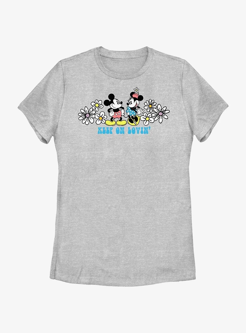 Disney Mickey Mouse Keep On Lovin' Womens T-Shirt