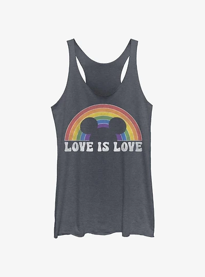 Disney Mickey Mouse Love Is Womens Tank Top