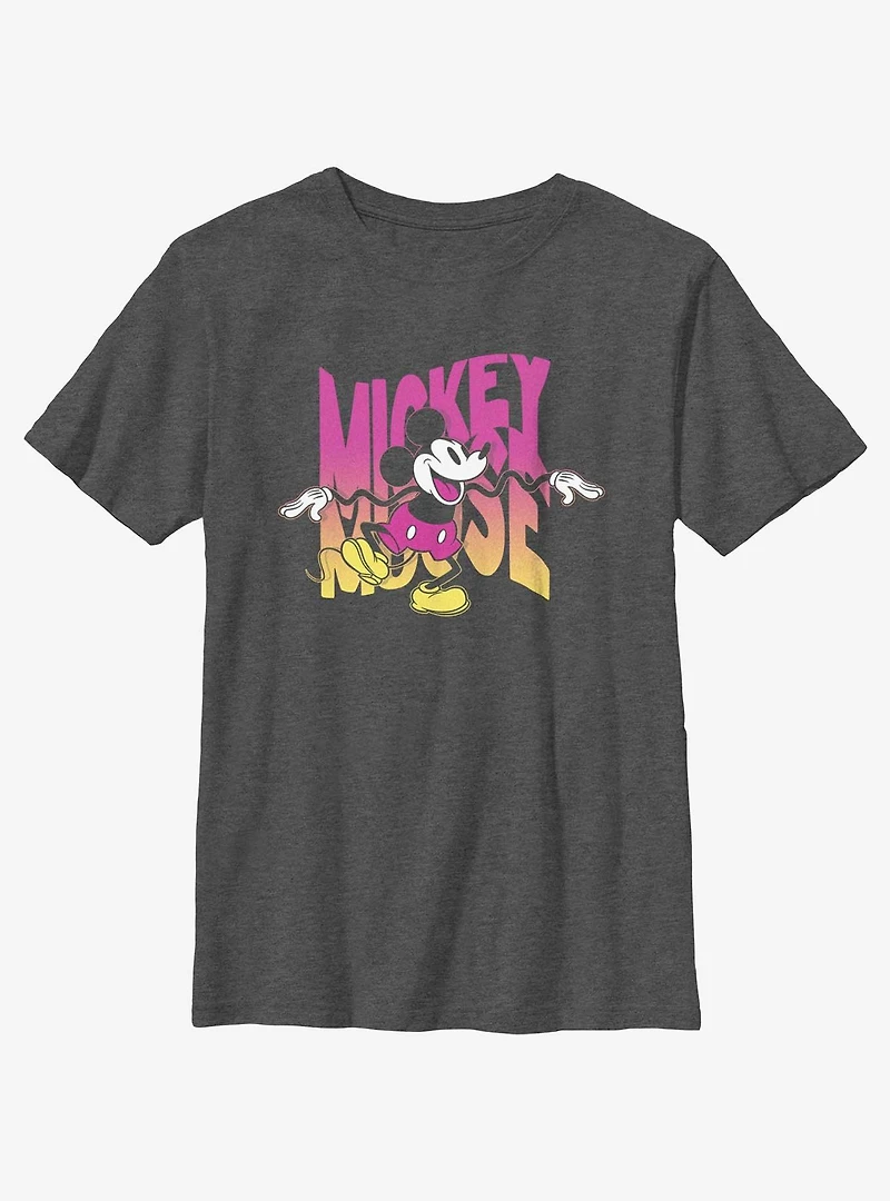 Disney Mickey Mouse Trippy Youth T-Shirt