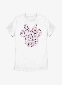 Disney Minnie Mouse Stars Womens T-Shirt