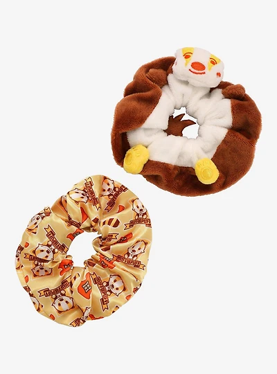 Harry Potter Hufflepuff Figural Badger Scrunchy Set - BoxLunch Exclusive