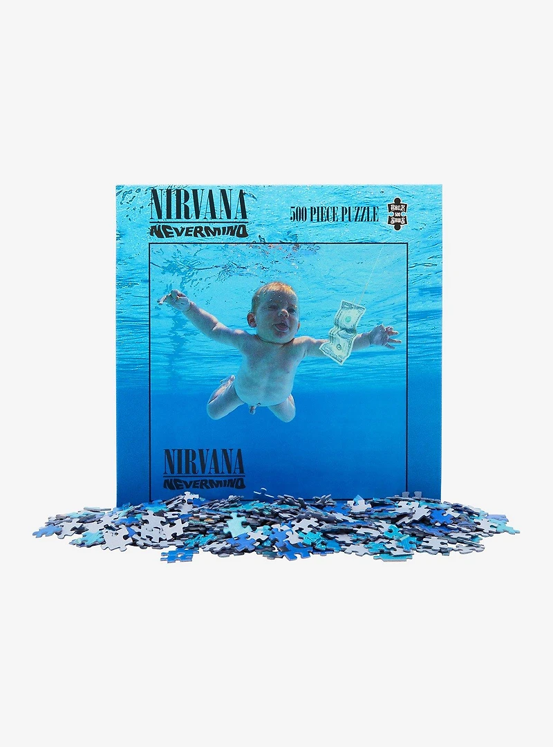 Nirvana Nevermind Album Cover Puzzle