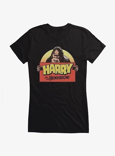 Harry And The Hendersons TV Show Logo Girls T-Shirt