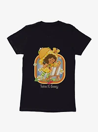 Strawberry Shortcake Orange Blossom Take It Easy Womens T-Shirt