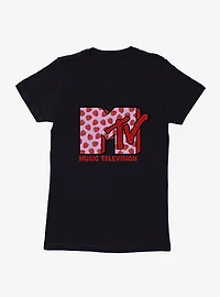 MTV Strawberries Logo Womens T-Shirt