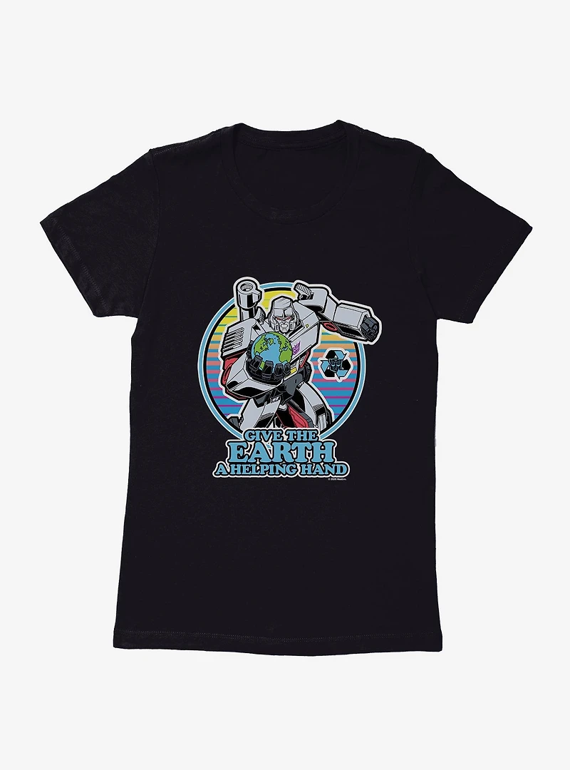 Transformers A Helping Hand Womens T-Shirt