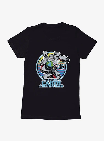 Transformers A Helping Hand Womens T-Shirt