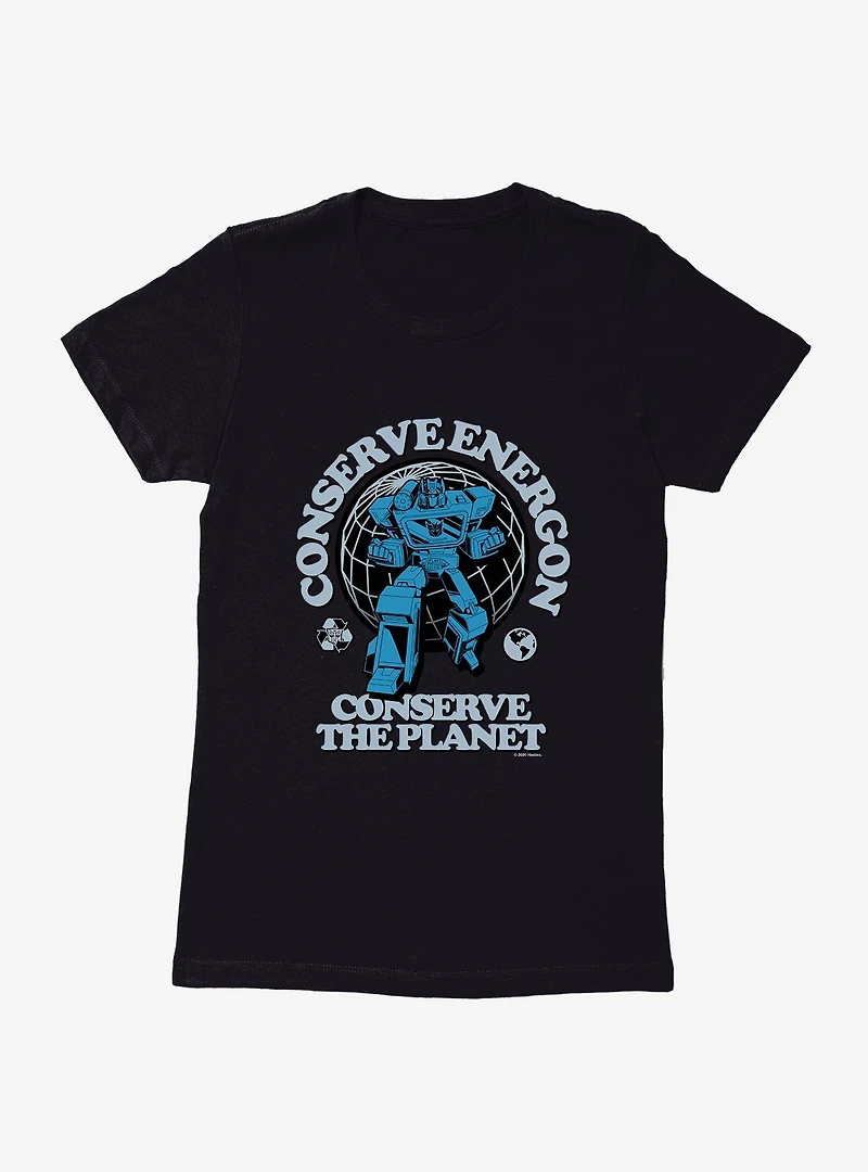 Transformers Conserve Energon Womens T-Shirt