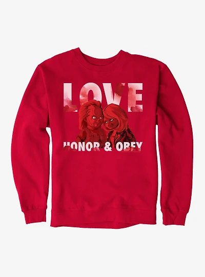 Chucky Love, Honor & Obey Sweatshirt
