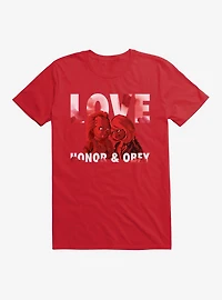 Chucky Love, Honor & Obey T-Shirt
