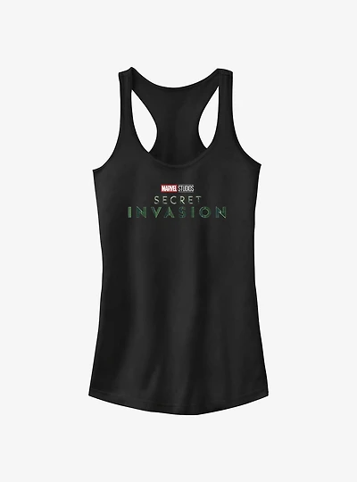 Marvel Secret Invasion Logo Girls Tank