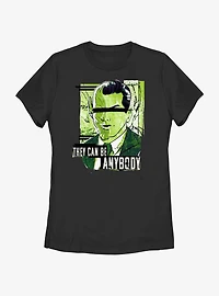 Marvel Secret Invasion They Can Be Anybody Poster Womens T-Shirt