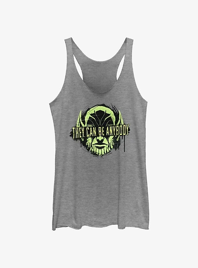 Marvel Secret Invasion Skrull They Can Be Anybody Womens Tank Top