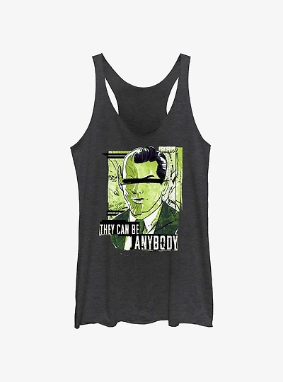 Marvel Secret Invasion They Can Be Anybody Poster Womens Tank Top