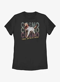Marvel Guardians of the Galaxy Vol. 3 Space Dog Cosmo Womens T-Shirt