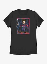 Marvel Guardians of the Galaxy Vol. 3 Peter Quill Star-Lord Womens T-Shirt